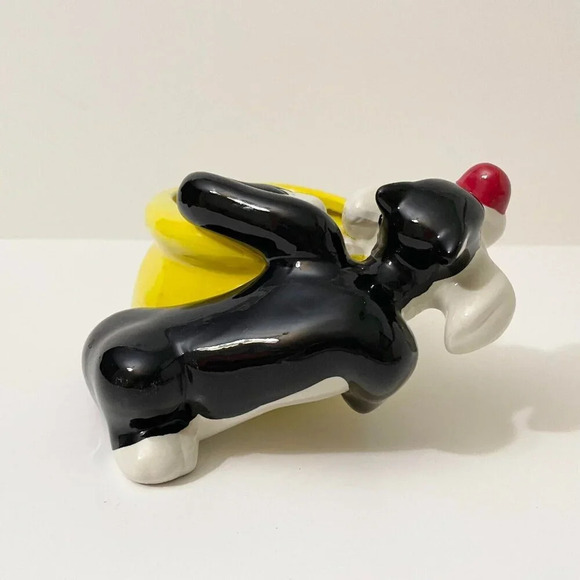 Warner Bros Looney Tunes Sylvester and  Tweety Bird Vase Flower Planter - Picture 4 of 16